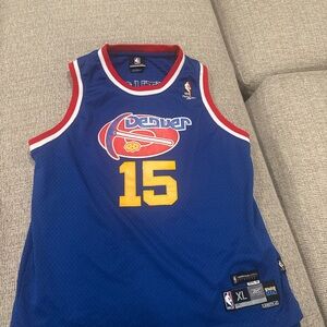 Reebok Vintage Nuggets Carmelo Anthony Basketball Jersey